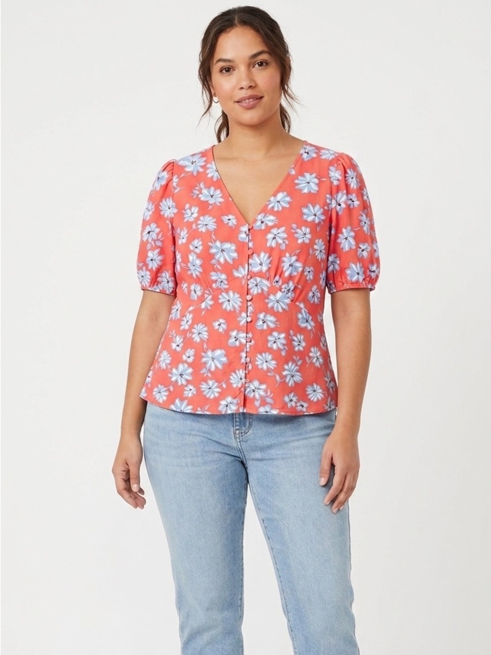 LIKE NEW Loft Floral Top